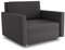 Schlafsofa Pura Midi mit Bettkasten - Polstersofa mit Schlaffunktion, Sofa, Sofagarnitur, Bettsofa, Wohnlandschaft, Couch (Dunkelgrau (Suedine 36))