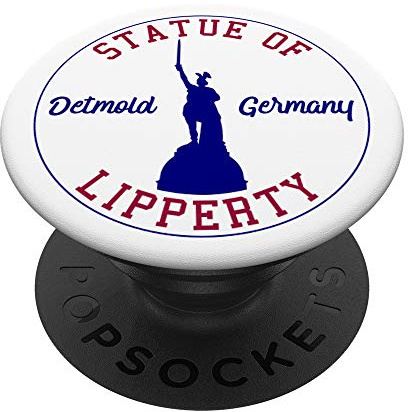 Hermannsdenkmal Statue of Lipperty Detmold - PopSockets Ausziehbarer Sockel und Griff für Smartphones und Tablets