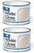 SDMAX 151 Coatings Pack Of 2 White High Gloss Non-Drip Paint 180ml Tin For Interior Exterior Wood Metal Concrete