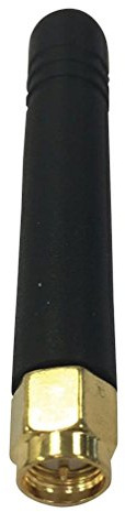 Antenne fouet WiFi 2DBI SMAM 56 mm | Antennes/antennes paraboliques RF équipement satellite, 1 x Qté – ANT-2WHIP2-SMA