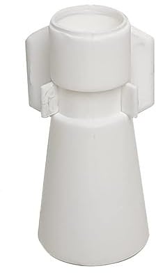 Seat Flor srl® Vasetto portafiori con supporto per Loculo, vasettino portafiori votivo, anfora votiva portafiori con gancio (Anfora con gancio)