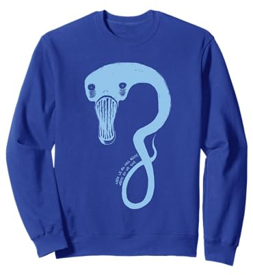 Billie Eilish Offizielles Monster Blau Sweatshirt
