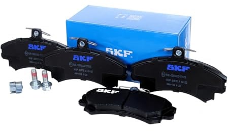 SKF Scheibenbremse Bremsbelag VKBP 80575 A - 4er Set - Position Vorderachse Höhe 77 mm Länge 170 mm Breite 81 mm Dicke 15 mm - OE Qualität