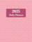 AUS/ NZ 2025 Daily, Weekly, Monthly Planner | A5 Schedule Organiser from Jan 2025 to Dec 2025 | Day per Page | Pink Triangle Pattern Cover
