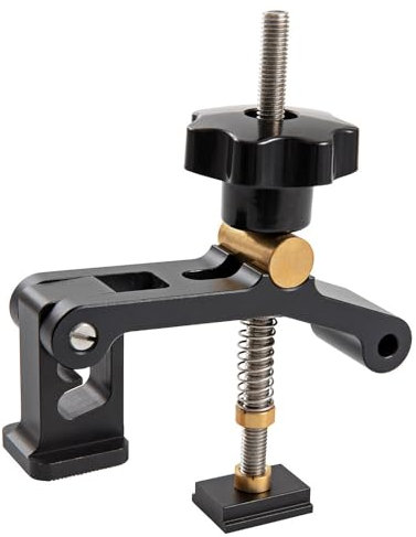 Hattori Niederhalter, höhenverstellbar, Schwarz, 80 mm Spannweite