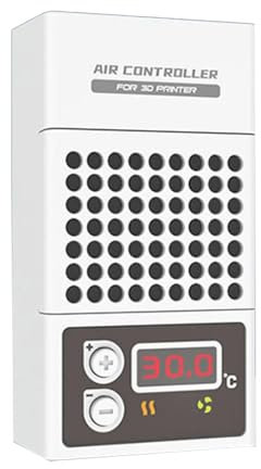 LeTkingok 3D-Drucker-Thermostatregler, Luftreinigung, Heizung, Wärmeerhaltung und Wärmeableitung 4-in-1 (60W)