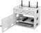 RCJCQSR WiFi-Aufbewahrungsbox zum Abdecken von Router-Regal, Kabel-Tidy-Box, multifunktionales Aufbewahrungsregal für DVD-Aufbewahrung, Wandmontierte Aufbewahrungsregale für