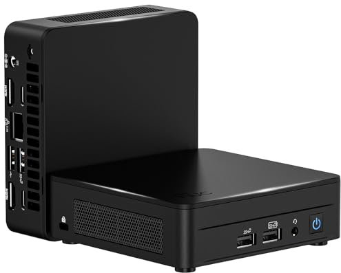 Intel NUC 13 Pro Mini PC, NUC13ANKI7 Mini PC Intel Core i7-1360P (12C/16T, jusqu'à 5.0GHz), RAM DDR4 & SSD PCIe 4.0 NVMe, 8K/HDR/WiFi6E/BT5.3/Thunderbolt 4/Barebone