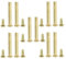 Alipis 10 Set Accessori per ventole per Unghie perni rivettati Rivetti Accessori per ventaglio Accessori per Riparazione ventaglio Fan Accessorio per Albero del Ventilatore Manuale Golden