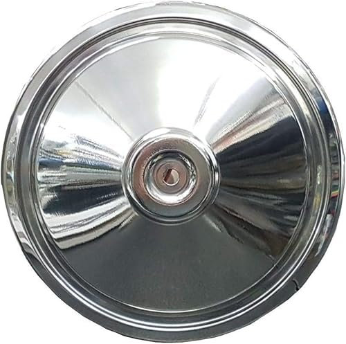 Kit 4 Pezzi Coppa Ruota Acciaio cromata per Fiat 500 L Non Originale