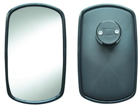 Rückspiegel passend für u.a John Deere Komatsu Kramer Kubota 260x155mm ø 15-19mm