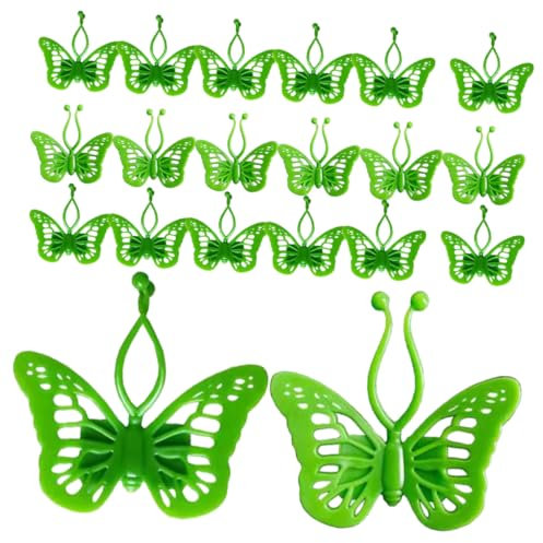 Toyvian 20pièces Fixateur De Plantes Vertes Clip pour Plantes Grimpantes Clips De Fixation pour Treillis Et Murs Escalade Support pour Tiges De Fleurs Et Vignes