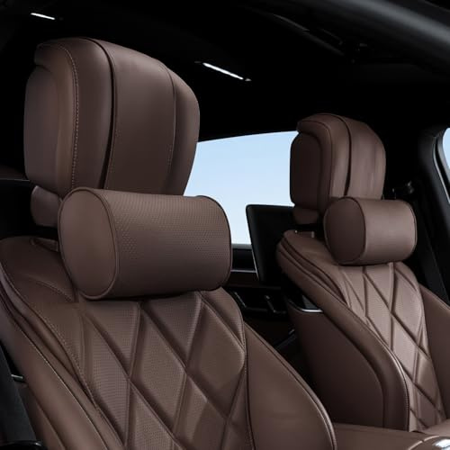 Ywooon Poggiatesta Auto Cuscino, Supporto Testa per Seggiolino Auto, Cuscino da Collo con Memory Foam, Uso Universale in Auto/Casa/Ufficio