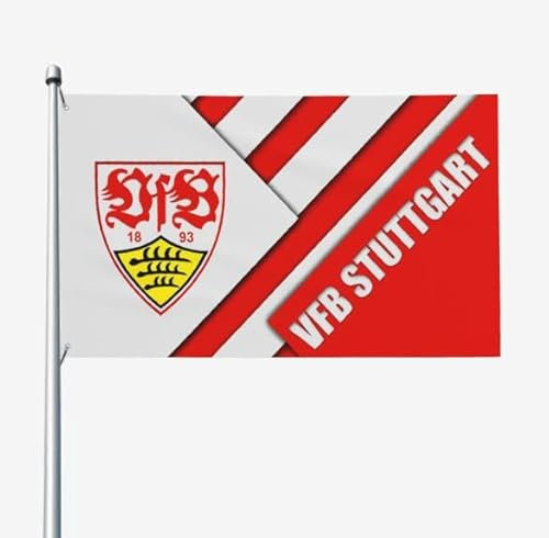 V-Fb Stu-Ttgart Familienflagge Gartenflagge Garten Gedruckt Welcome Party Fahne Deko Flaggen Wettkampf Flaggen