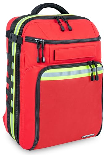 ELITE BAGS (Emergency's - EMS PARAMEDIC Notfallrucksack | rot/schwarz | für die umfangreiche Erstversorgung