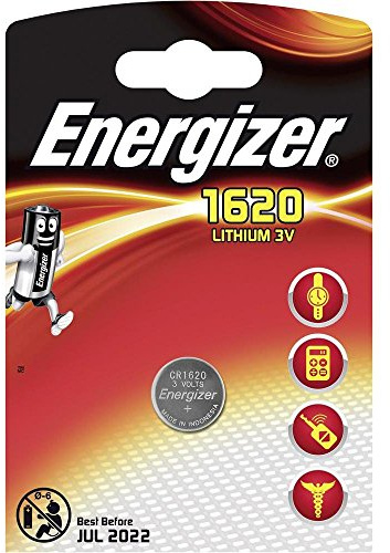 Lot DE 5 Piles ENERGIZER CR1620 Lithium 3V