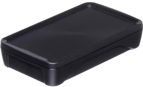 Bopla BOP 500-9005 Tragbares Gehäuse, 130 x 75 x 26, ABS, Schwarz (RAL 9005), 1 Stück