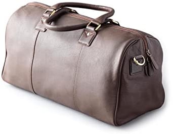 Lakeland Leather Discoverer Real Leather Small Overnight Holdall Bag L48x H25x D20cm