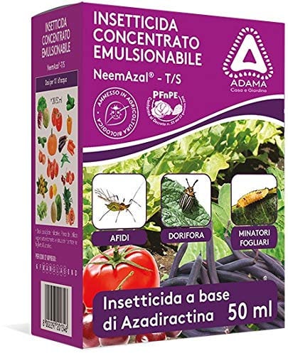 ADAMA BIO Neemazal T/S da ml 50 Insetticida Biologico afidi dorifera minatori