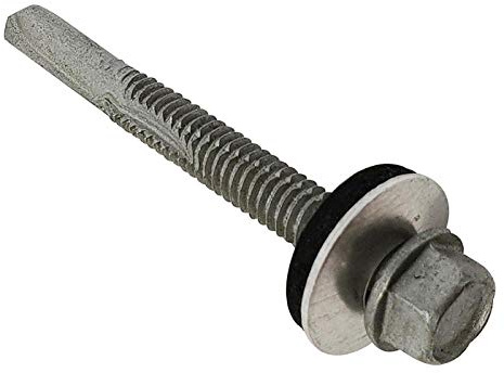 TechFast Heavy Duty Sheet to Steel Roofing Screws | 5.5 x 32mm | Elementech | Box 100
