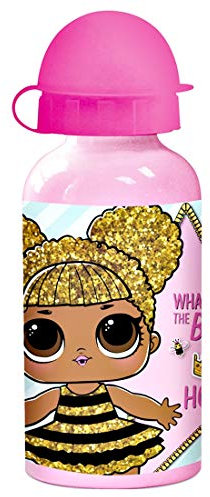 Stor - Bottiglia in alluminio LOL Surprise, 400 ml, colore: rosa