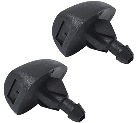 H HILABEE 2stk Scheibenwaschdüse Wascherdüse Waschdüsen Waschwasserdüse Fächerdüse für Citroen Peugeot