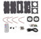 Wendry Bluetooth Speaker DIY Kit, MP3 MusicDigital Audio Amplifier Board Module Cube Kit with Remote Control(Gray)