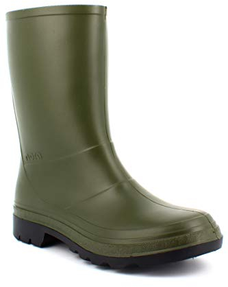 Nora Iseo, Stivali in Gomma Unisex-Adulto, Verde, 41 EU
