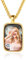 Custom4U Placa Collar Mujer Personalizado Foto Acero Inoixdable 316L Regalo DIY Colgante Chapa Rectangular Foto Grabada
