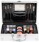 bonvoyage, Kit Maquillaje Mujer de 43 Piezas, Incluye Lápiz Labial, Sombras de Ojos, Colorete, Esmalte de Uñas, Espejo, y Más, Maletín Metálico Portátil y Liviano, Bon Voyage