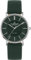 JACQUES LEMANS Damenuhren, Eco Power Uhren Frauen aus massivem Edelstahl mit Apfel-Leder Armband, großes Ziffernblatt, Armbanduhr Damen, Model 1-2113D, Damen Uhren Frauen Uhr Damen schmuck