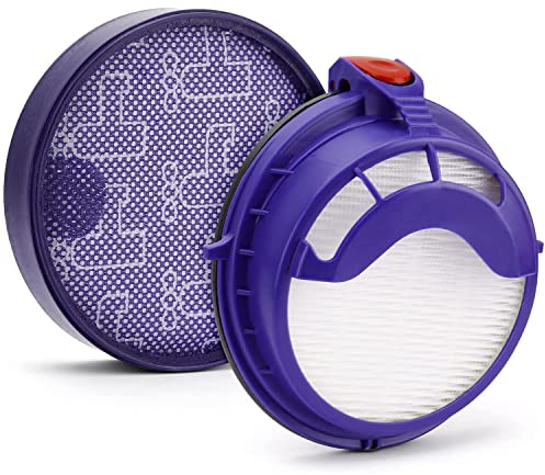 AMSAMOTION Filter Kits for Dyson DC25 Vacuum Dyson Ball Filter, Dyson DC25 HEPA Post Filter and Pre Motor Filter Replacement Equivalent to Dyson Part - 916188-05 and 919171-02, Fits DC-25 Models