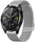 Hiseus Armband Kompatibel mit Huawei Watch GT2/GT3 46mm, Edelstahl Mesh Gewebte Uhrenarmband Kompatibel mit Huawei Watch GT 2/3 PRO 46mm / GT Runner/GT 2e / Watch 3 / Watch 3 Pro (Silber)
