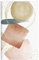Clairefontaine 115959C - Evanescence, Notizheft mit Fadenbindung 7,5x12 cm, 24 Blatt, blanko, 90g, Motive sortiert, 1 Stück