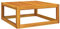 vidaXL Couchtisch, Beistelltisch für den Außenbereich, Gartentisch mit viel Platz für Snacks Dekoartikel, Outdoor Tisch Terrassentisch Gartenmöbel, Massivholz Akazie