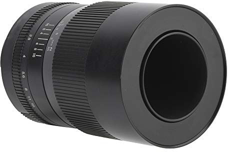 Camera Lens 60mm F2.8 APS C Manual Focus Macro Lens For For For For M4/3 Mount Cameras Black Adjustable Photography Accessories (E port)