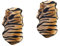 Ipetboom 2St zweibeinige Kleidung hundekleidung Mantel Hund Tiger Kostü Haustierkleidung Tier kostü tierkostü Hunde Pulli Hund Tuch Winterkleidung für Haustiere einbiegen in Wintermantel