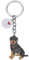 WEWAYSMILE Porte-Clés Chien, Porte-Clés En Métal Petit Chien, Porte-Clés En Métal Chiot Mignon, Pour Décoration Porte-Clés De Voiture, Cadeau Personnalisé, Long 4,09 pouces/10,4 cm