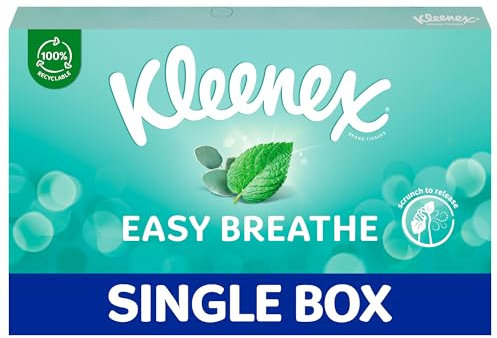 Kleenex® Easy Breathe Taschentücher – Einzelne Standardbox