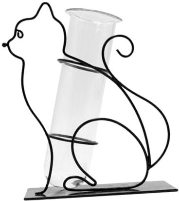 1 Satz Schmiedeeisen Blumen Arrangierte Blumenkübel Bastelset Basteln Blumentöpfe Vase Deko Links Blumenröhre Zimmerblumenpflanzer Wasserpflanzer Topf Für Wasserpflanzen Glas DIKACA