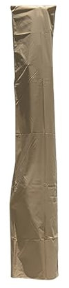 Housse de parasol imperméable avec fermeture éclair pour parasol déporté banane Kaki 235 × 55 cm