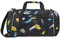 coocazoo Sporttasche „Crazy Artnight“, schwarz-blau, Hauptfach, Nasswäschefach, Seitentasche, Reflektoren, 20 Liter, ab der 3. Klasse