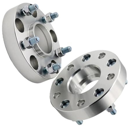 ATGCBCAUF Für Hyundai 2 Stück 15/20/25/30/35 Mm PCD 5x120 CB 67,1 Mm Spurverbreiterung Adapter 5 Radbolzen Passend Für M14xP1,5(2PCS 25mm Silver)