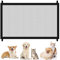 Hund Türschutzgitter Treppenschutz Türschutzgitter Ohne Bohren Hundebarrieren 110 x 72 cm, Treppenschutzgitter Ohne Bohren, Treppenschutzgitter Hund, Hundetürgitter für Haustiere, Türgitter Katze