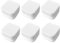 Bubatzilla - 5ml Konzentrat Behälter Glas Rechteckig - Sicherheitsverschluss - Luftdicht - für Rosin, Wachse, Cremes. (6 Stück Weiß)