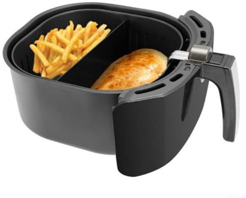 Zilimontt Fry Basket Divider For Air Fryer - Stainless Steel Air Fryer Divider For 2-5.5L Air Fryers - Air Fryer Basket Dividers