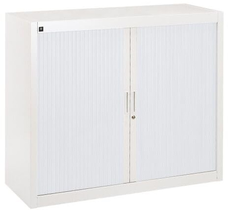 Générique Armoire à Rideaux démontables 100 x 120 cm (Blanc)