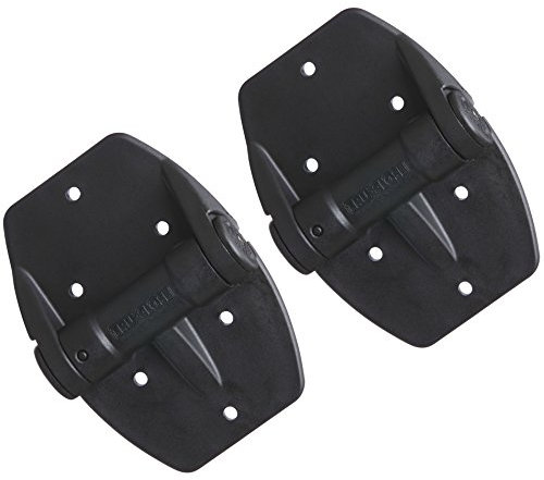 National Hardware Charnière de porte à ressort à fermeture automatique V6216 HNG BLK N346-207 Tru - Noir - 3-9/16 x 5-1/4