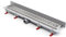 MCH Duschrinne Bodenablauf Edelstahl Ablaufrinne Badablauf flach 65cm, Modell: Harmony-Wandmontage