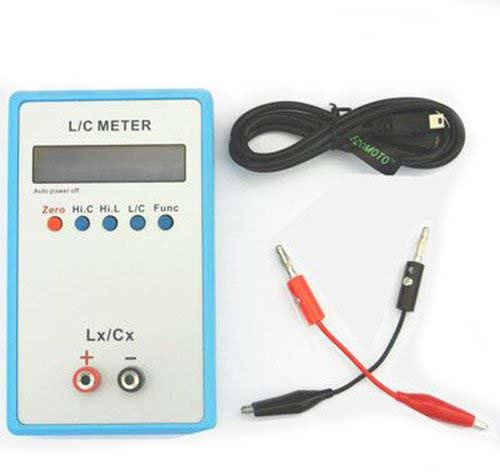 Nadalan LC200A Handheld L / C Meter Induktivität Kapazitätsmesser Bereich 1pF-100mF / 1uH-100H + 5 V Netzteil Mini Usb kabel